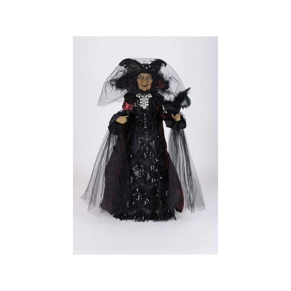Karen Didion Black Widow Witch Figurine, 27 Inches, HA26-15