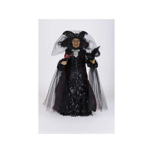 Karen Didion Black Widow Witch Figurine, 27 Inches, HA26-15