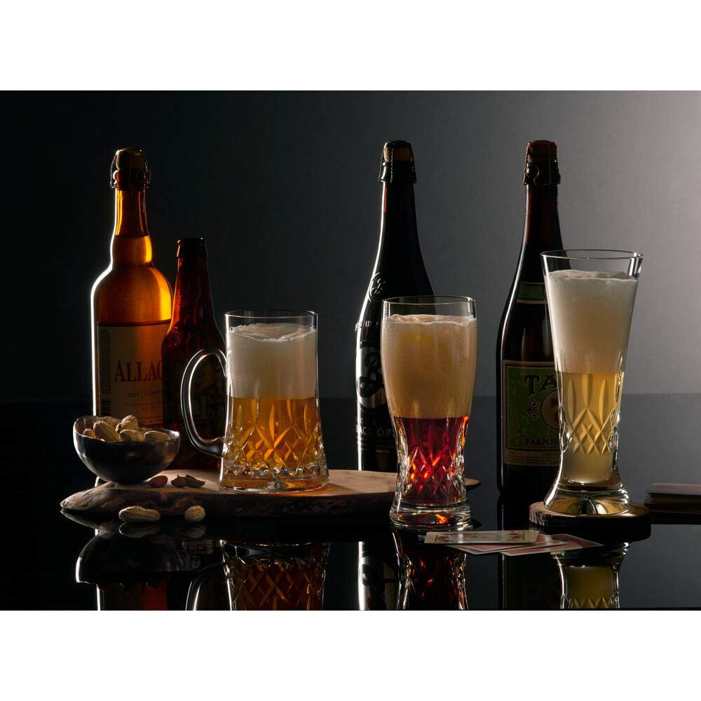 Waterford Connoisseur Lismore Beer Mug, Clear, 20 oz