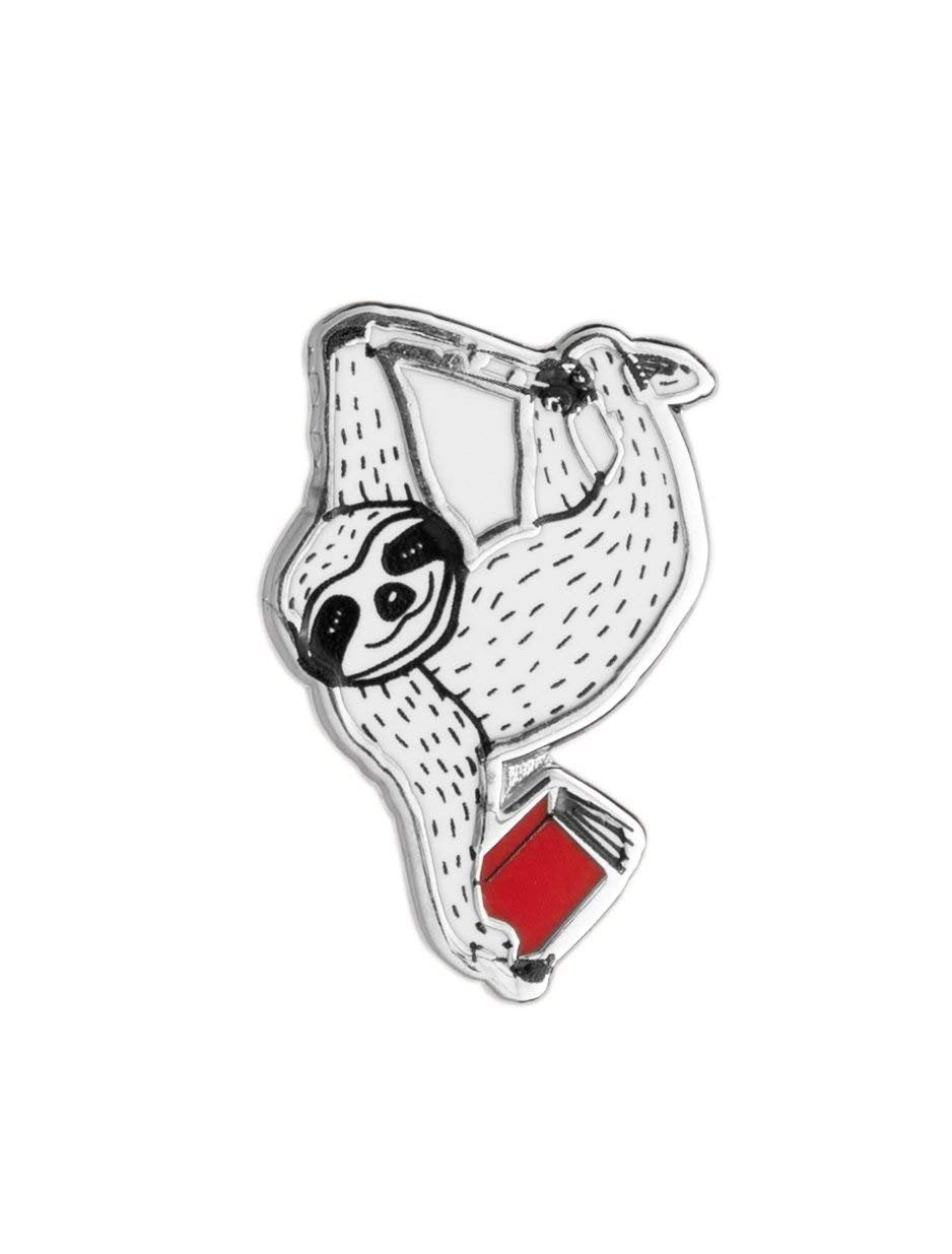 Out of Print Literary and Book-Themed Enamel Pin Set for Book Lovers, Readers, and Bibliophiles