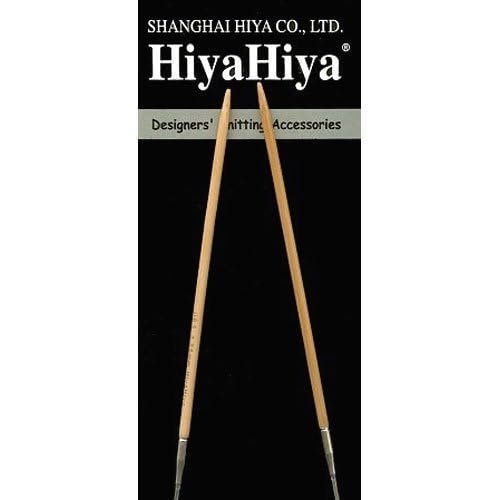 HiyaHiya Circular 60 inch (152cm) Bamboo Knitting Needle Size US 9 (5.5mm) HIBCIR60-9