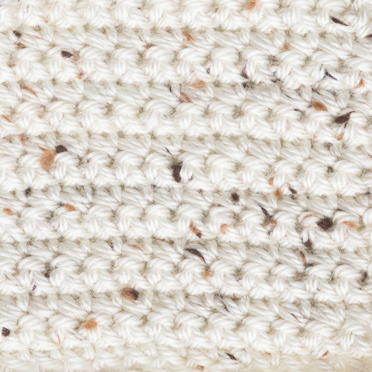Caron Simply Soft Bulk Buy Tweeds Acrylic Blend Yarn (2-Pack) ~ 5 oz. Skeins (Off White)2