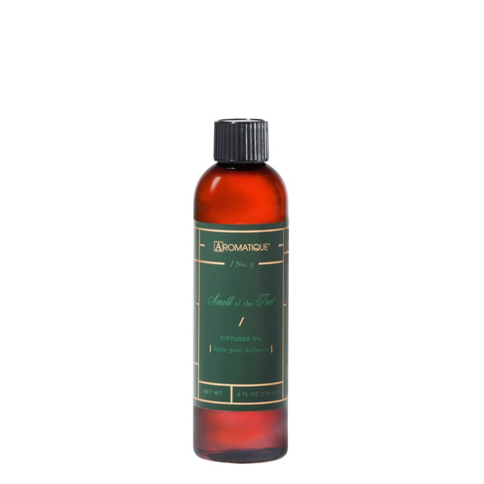 Aromatique Smell of Tree Fragrance Diffuser Oil - Aromatherapy, Scented Air Freshener Deodorizer, Scented Refill for Home, Living Room Humidifier Essential Oils Winter Christmas Pinecomb Scent 4oz