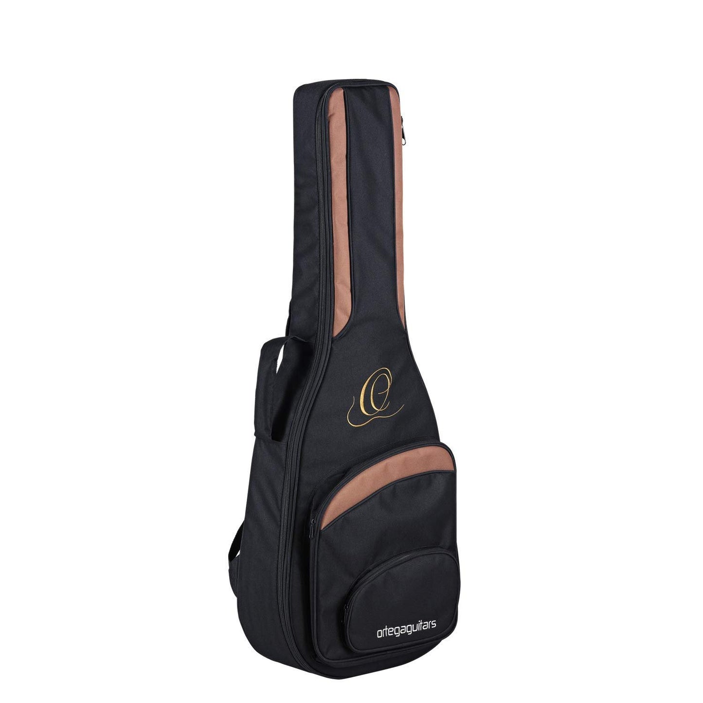 Ortega Guitars Family Series Thinline Acoustic-Electric Nylon Classical 6-String Guitar w/Bag, Right (RCE125MMSN)
