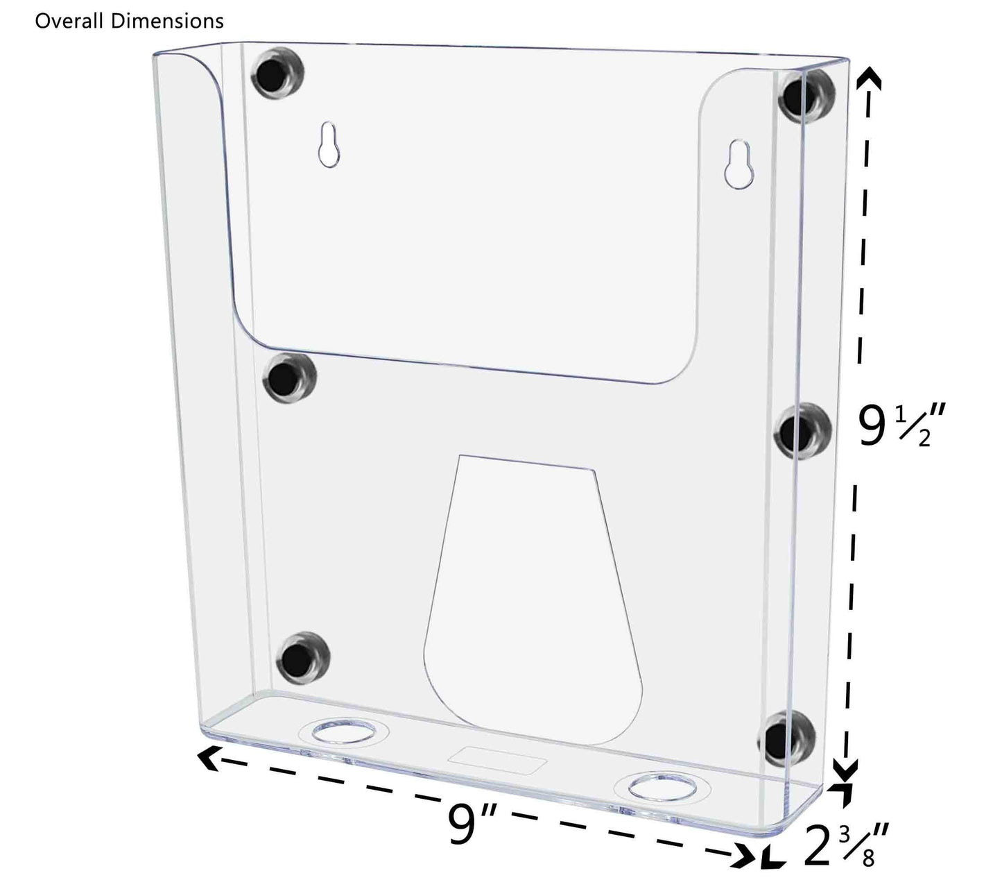 Marketing Holders Magazine Display Periodical Journal Newsletter Graphics Document Organizer Stand Letter Size
