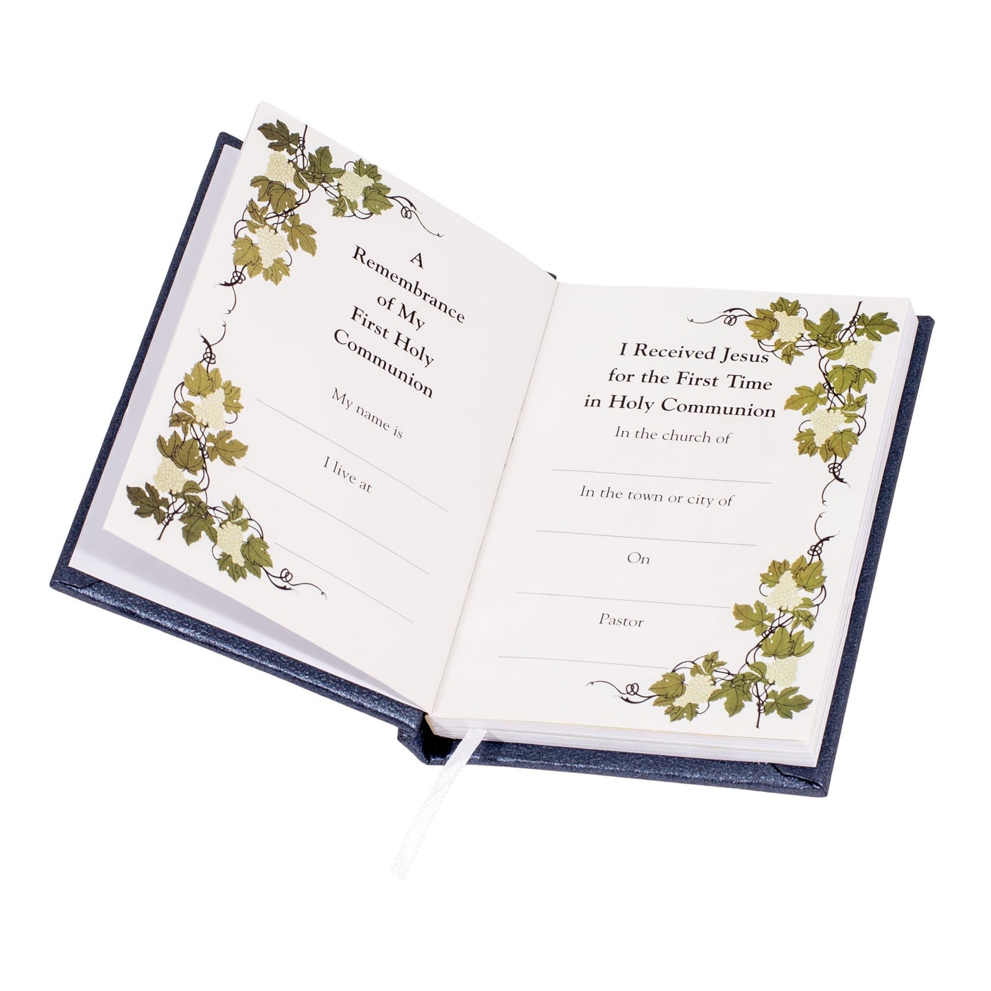 Roman - Deluxe Communion Boy Book and Accessories, 5pc Set, Padded Pearlized Cover, First Communion Collection, 6.75" H, Religious Gift, Faith, Durable