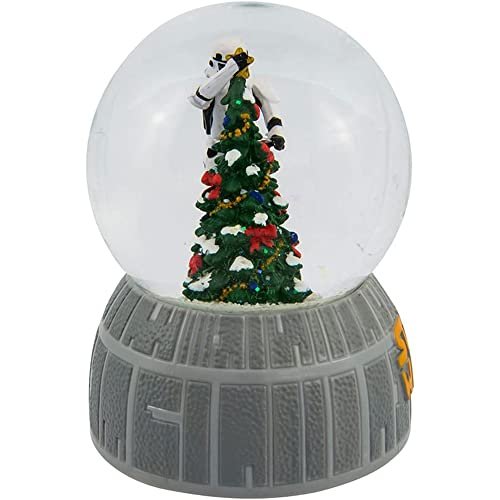 Kurt Adler 100mm Musical Stormtrooper Decorating Christmas Tree Waterglobe (SW8162)