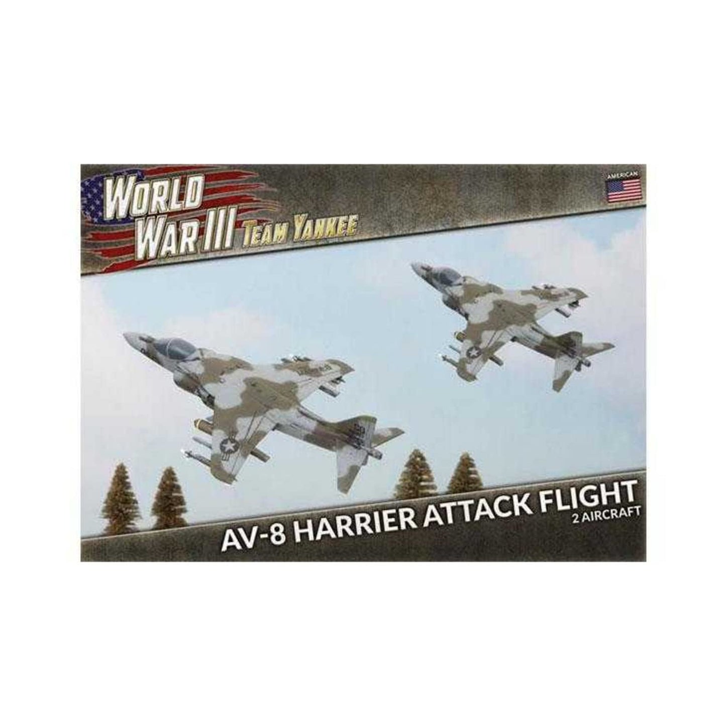Team Yankee World War III American AV-8 Harrier Attack Flight