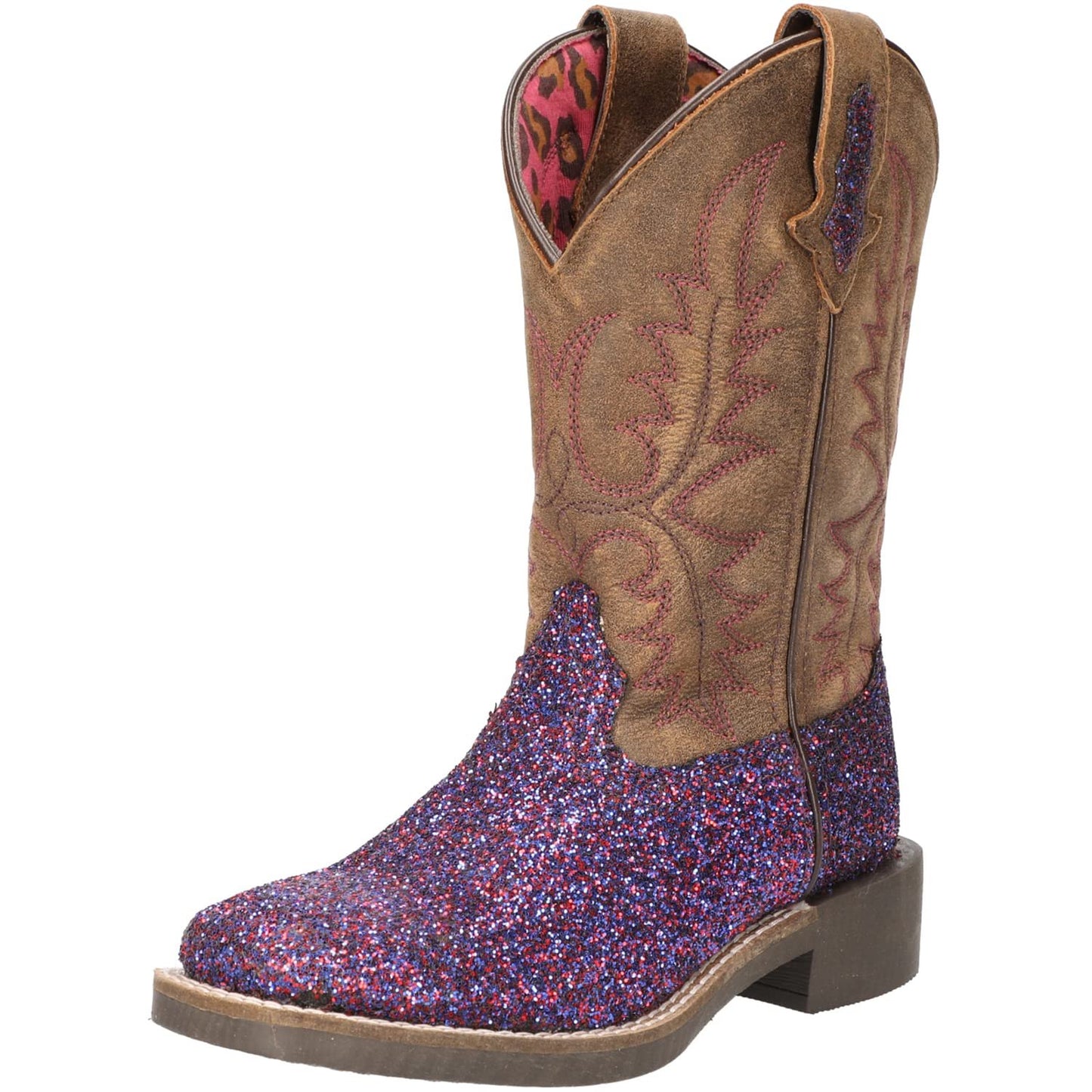 Smoky Mountain Boots Kid's Ariel Leather Western Boot