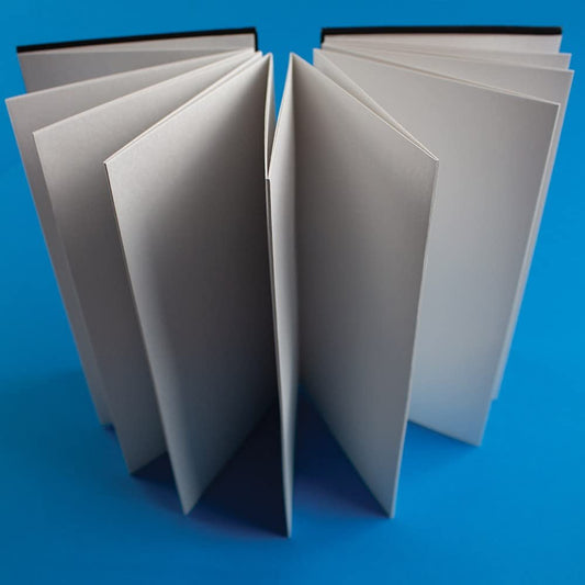Seawhite Pocket Concertina Sketchbook in Case 7x3.5 in (175mm x 90mm)