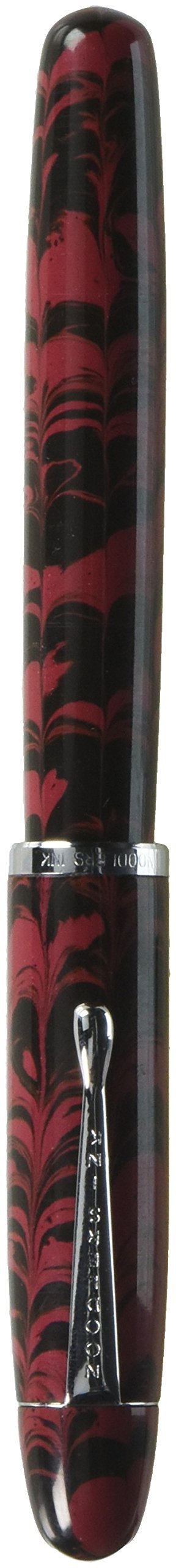 Noodler's Ink Neponset Rebellion Red Music Nib Fountain Pen