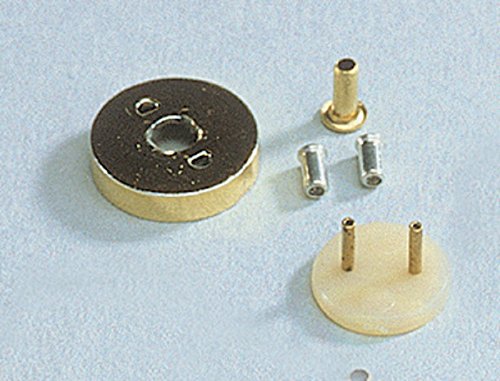 Cir-Kit Concepts Dollhouse Miniature Sconce Adapter, Hex, Dual Wire Sconces