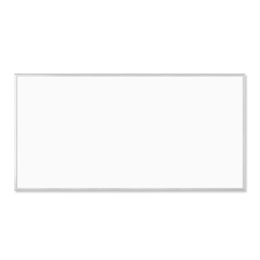 U Brands Magnetic Dry Erase Board with Aluminum Frame, 96 x 48, White Surface, Silver Aluminum Frame