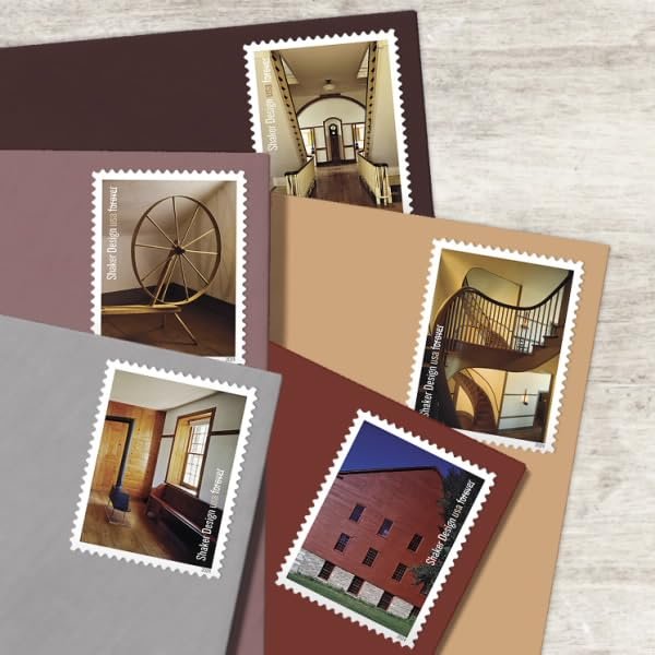 Shaker Design 2024 (Sheet of 12) First-Class Mail Forever Postage Stamps