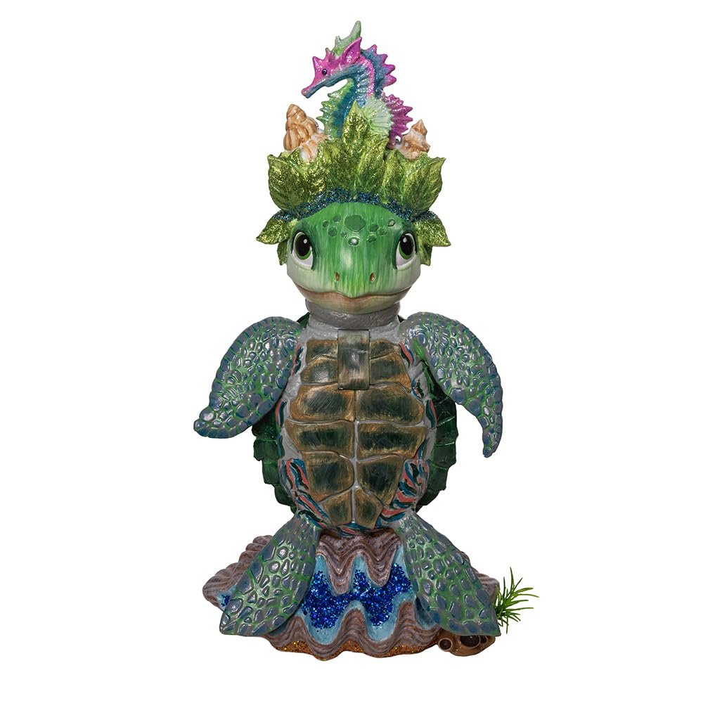 Kurt Adler 16-inch Hollywood Nutcrackers™ Sea Turtle Nutcracker