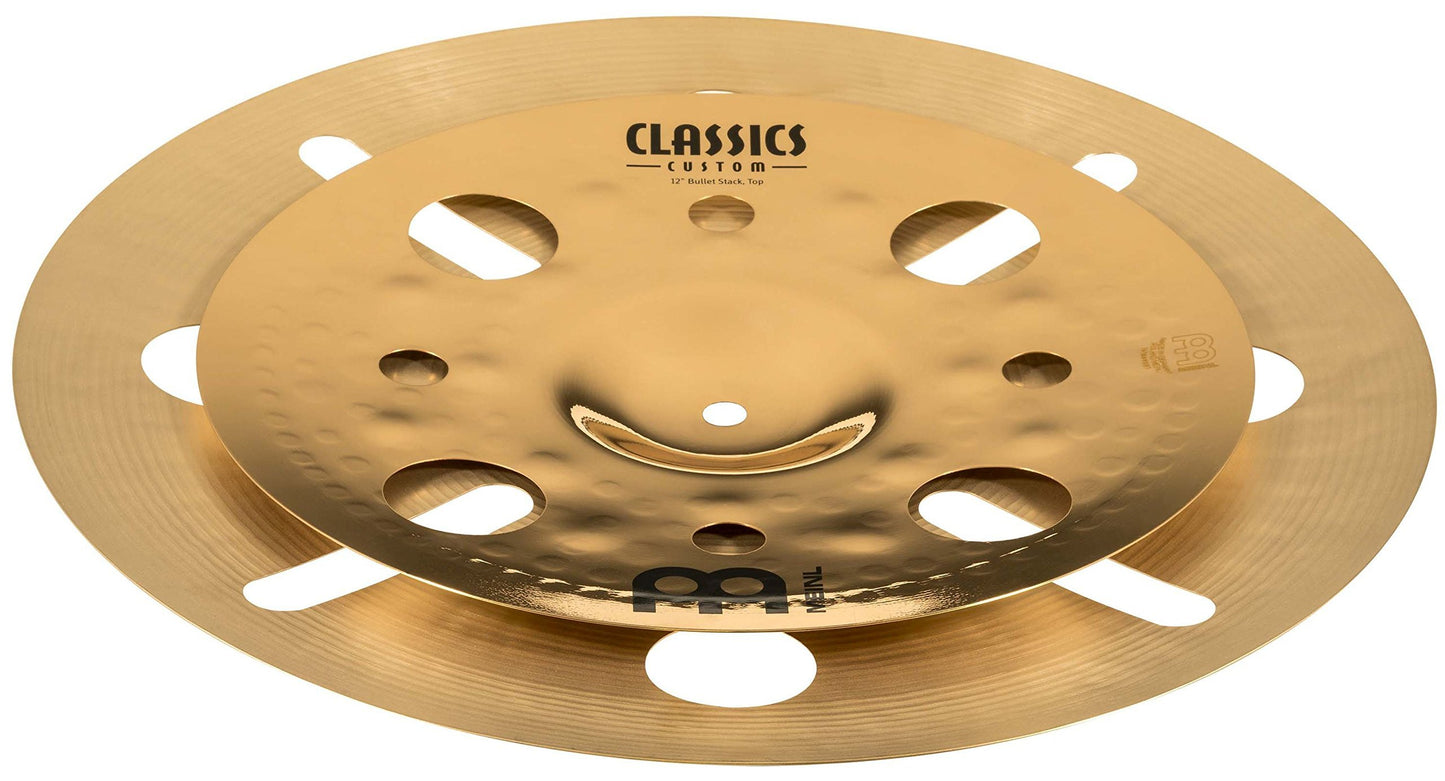 Meinl Cymbals AC Luke Holland Artist Concept Model Byzance/Classics Custom Bullet Stack, inch
