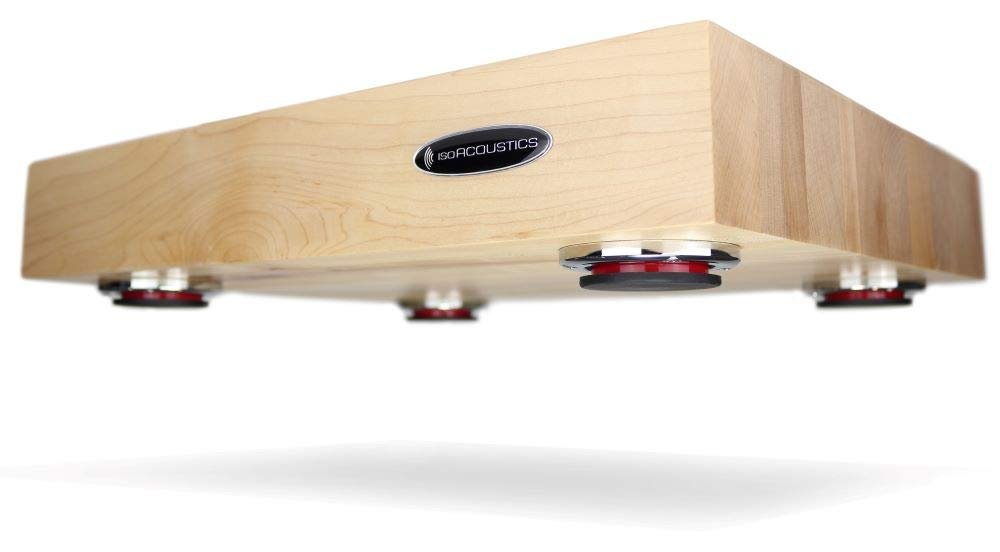 IsoAcoustics DELOS Turntable Isolation Butcher Block