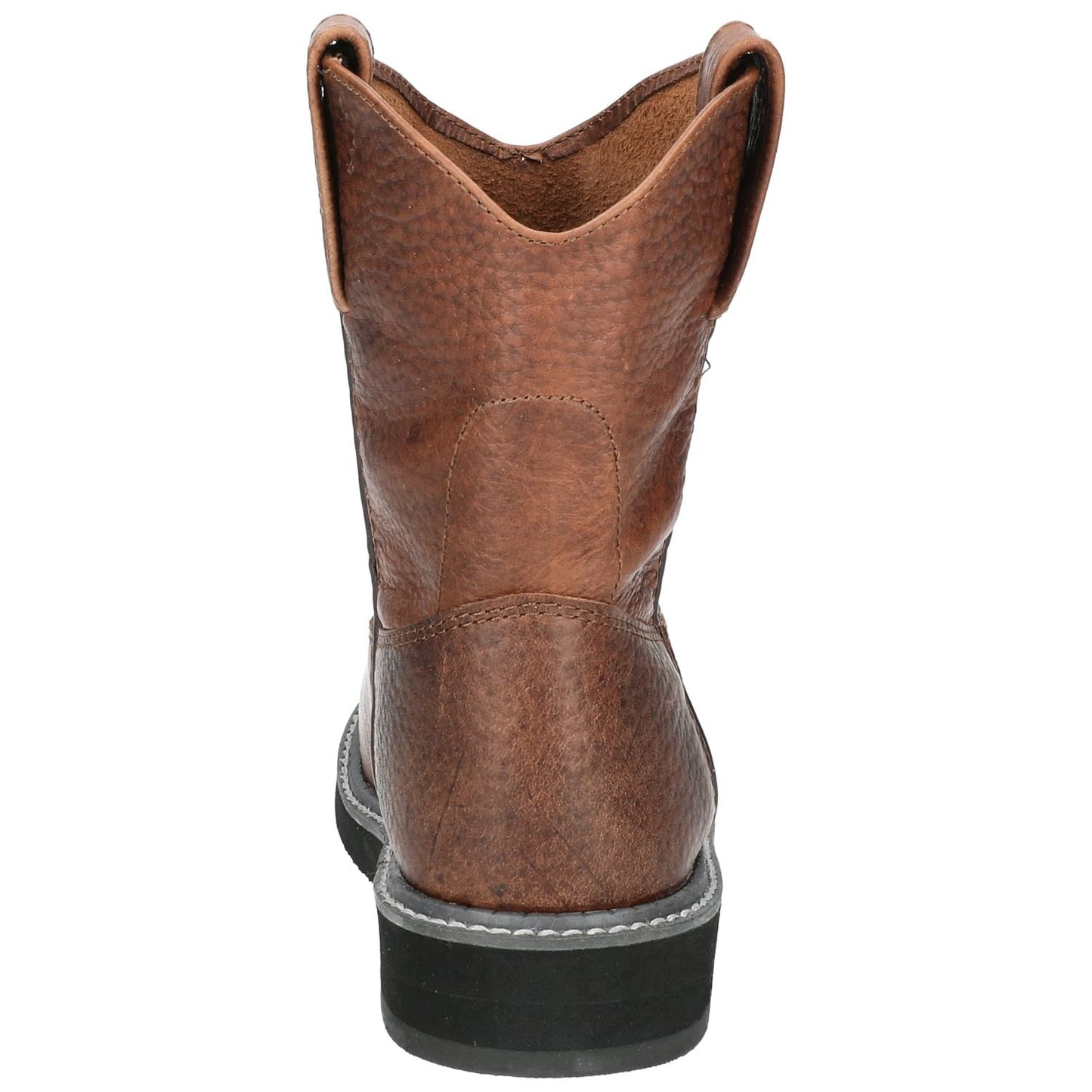 Smoky Children's Kid's Brown Leather Wellington Western Cowboy Boot