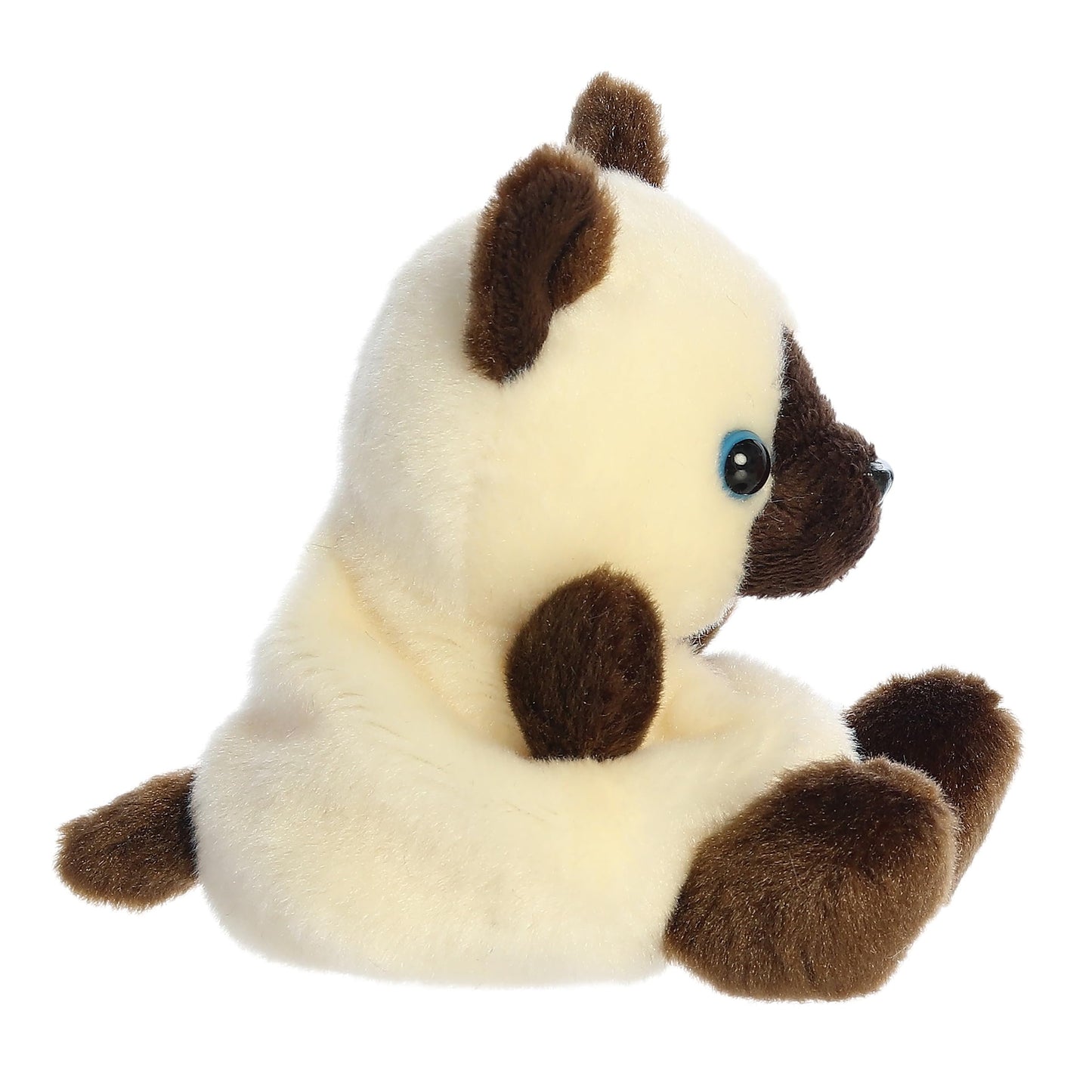Aurora® Adorable Palm Pals™ Dusty Siamese Kitty™ Stuffed Animal - Fun Collectible Plush for Kids and Adult Collectors - Perfect for Decorating Rooms and Birthday Gifts - Brown 5 Inches