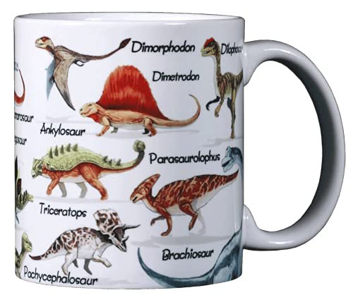 WILD COTTON Dinosaurs of NA 11 Ounce Ceramic Coffee Mug (WC253M)
