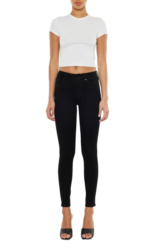 Kancan - Women's High Rise Skinny Jeans - kc6009 ST