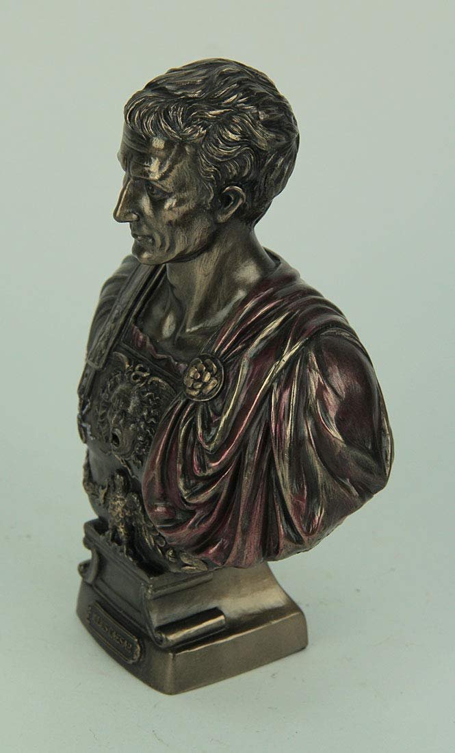 Veronese Resin Statues Julius Caesar Bust Figurine