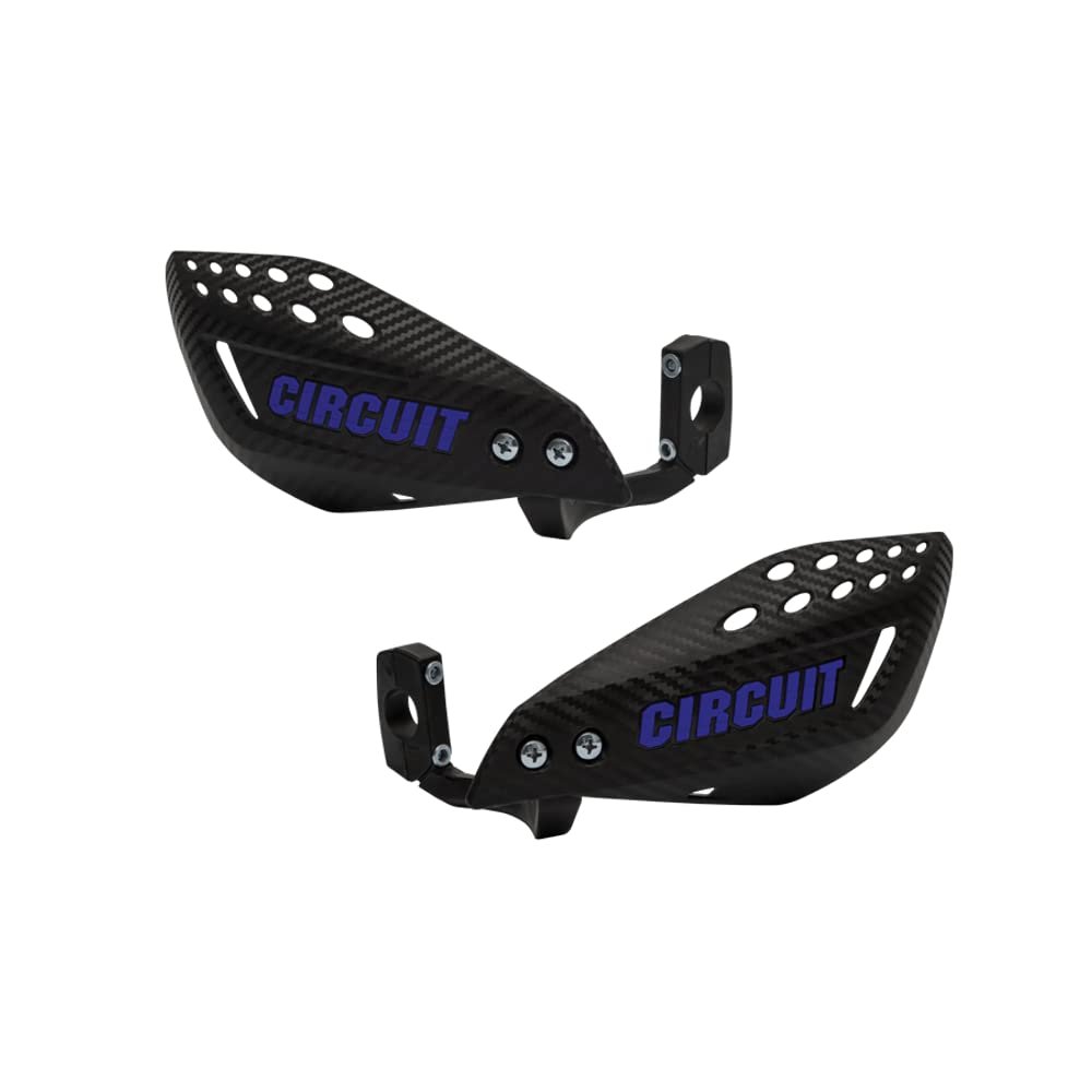 CIRCUIT EQUIPMENT Universal Motorcycle Handguards - High Strength Enduro Motorcycle Handguards Vector for Any Weather - Dirt Bike Handguards with Brackets, Nuts, & Screws