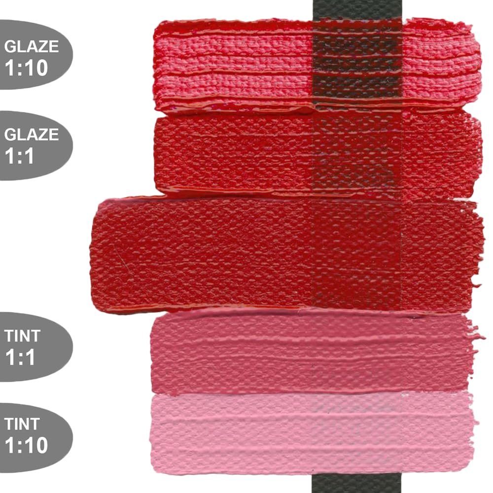 Heavy Body Acrylics by GOLDEN, Pyrrole Red Dark, 2 fl. oz. Tube, Professional Acrylic Paint, Semi-Opaque