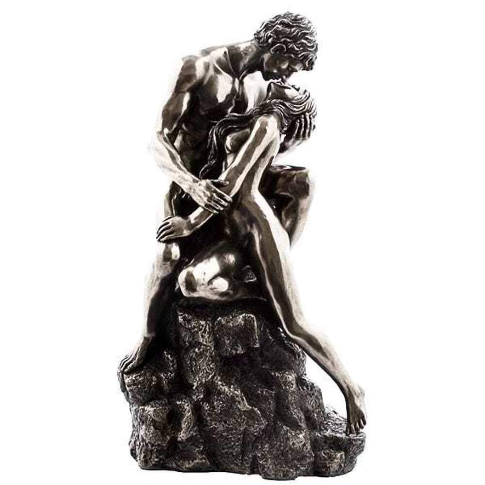 10.75 Inch Embracing Nude Figures The Lovers Decor Display