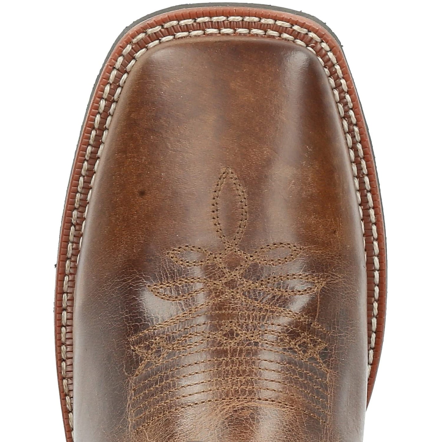 Smoky Mountain Men's Logan Western Boot Square Toe Brown 8 EE