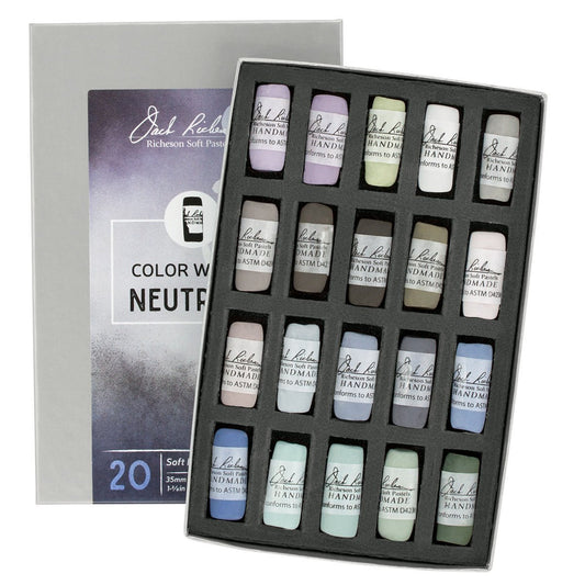 Jack Richeson 422952 Hand Rolled Soft Color Wheel, Neutral