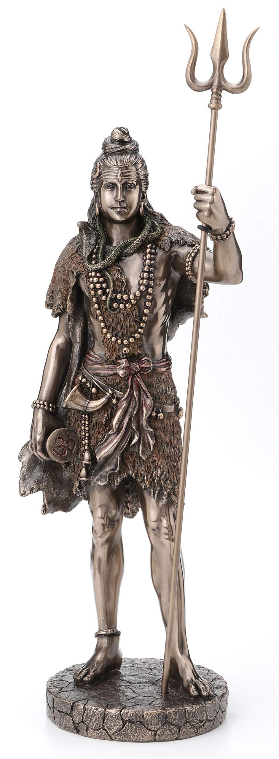 Veronese Design Shiva Standing Statue Sculpture 20.8" Tall