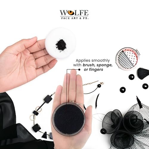 Wolfe FX Face Paints - Black 010 (30 gm)