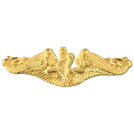Mitchell Proffitt Submarine Dolphin Gold Lapel Pin