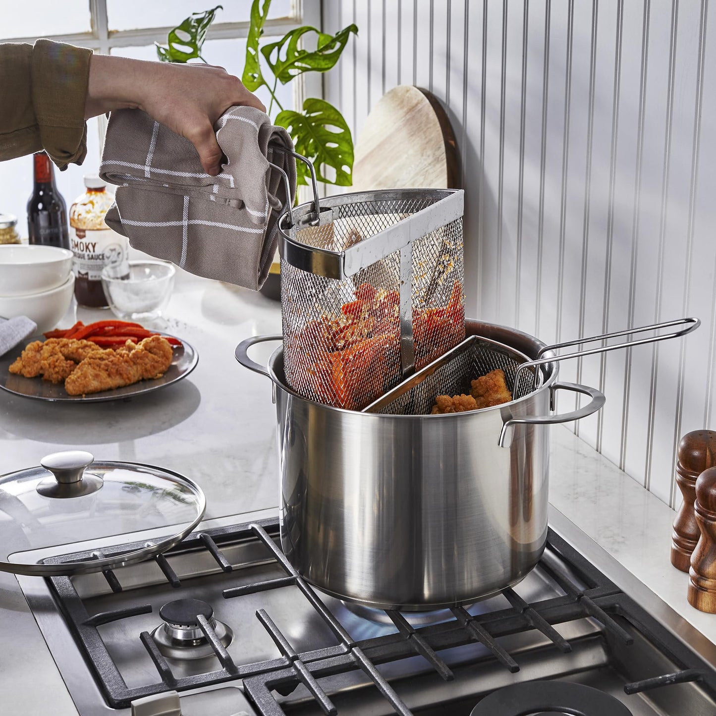 Demeyere Resto 8.5-qt Stainless Steel 7-In-1 Multi-Pot