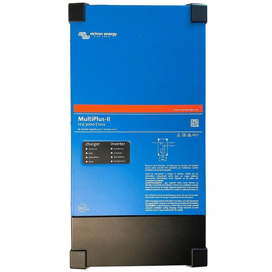 Victron Energy MultiPlus-II Pure Sine Wave Inverter Charger, UL-Certified, 120V