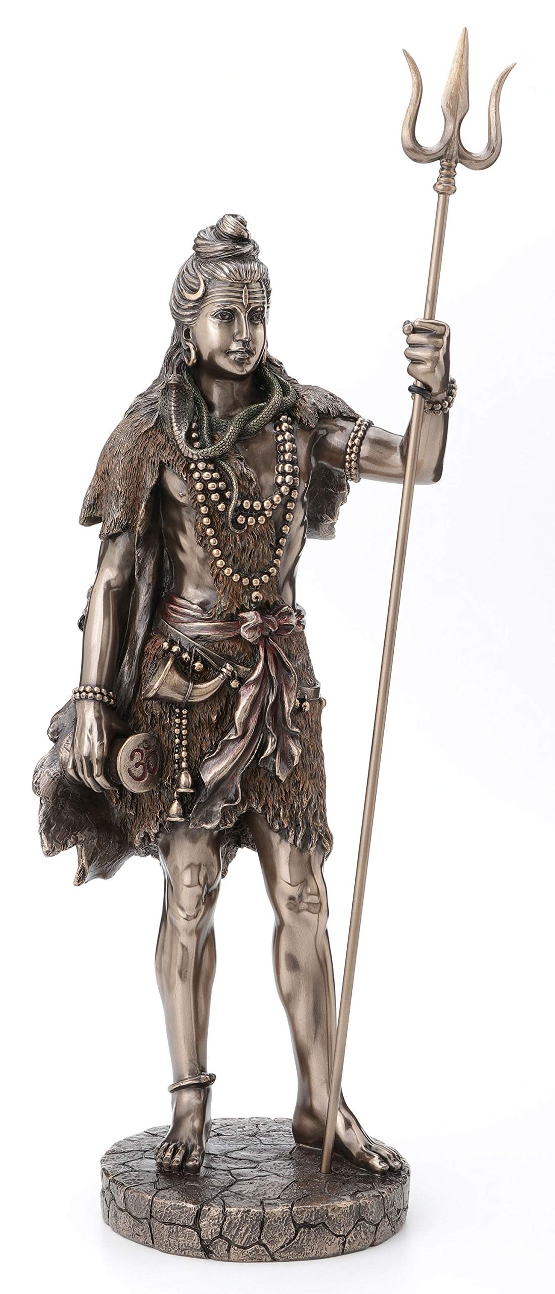Veronese Design Shiva Standing Statue Sculpture 20.8" Tall
