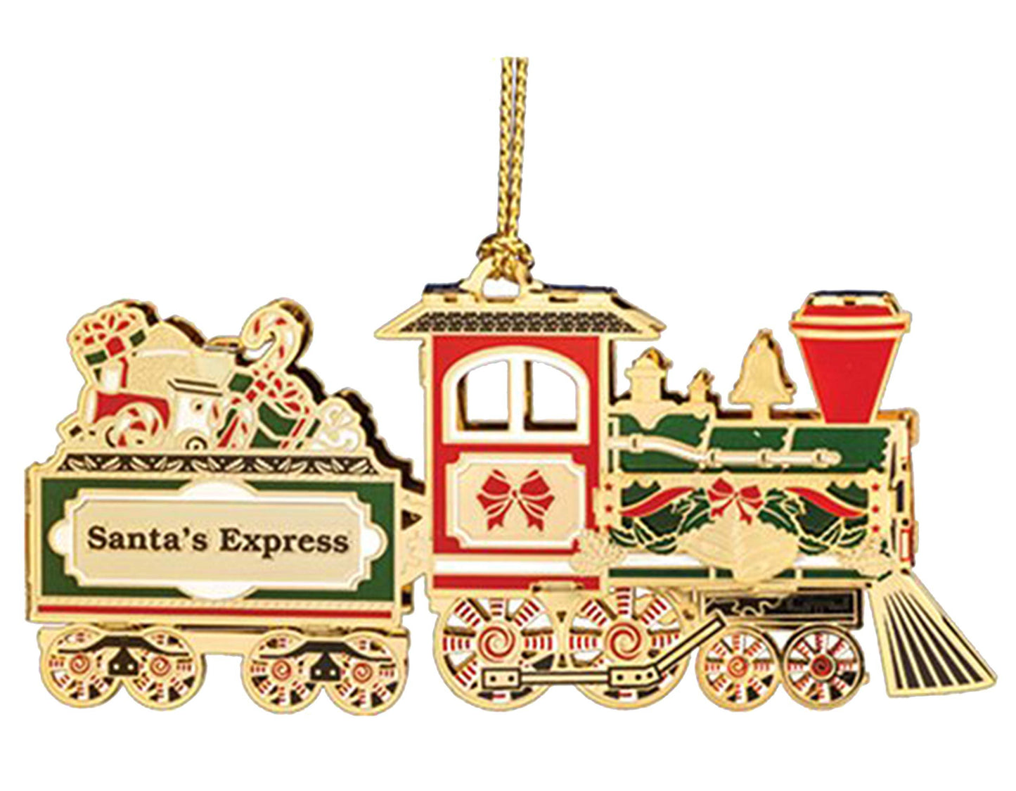 Beacon Design by ChemArt Santa's Express Train Ornament