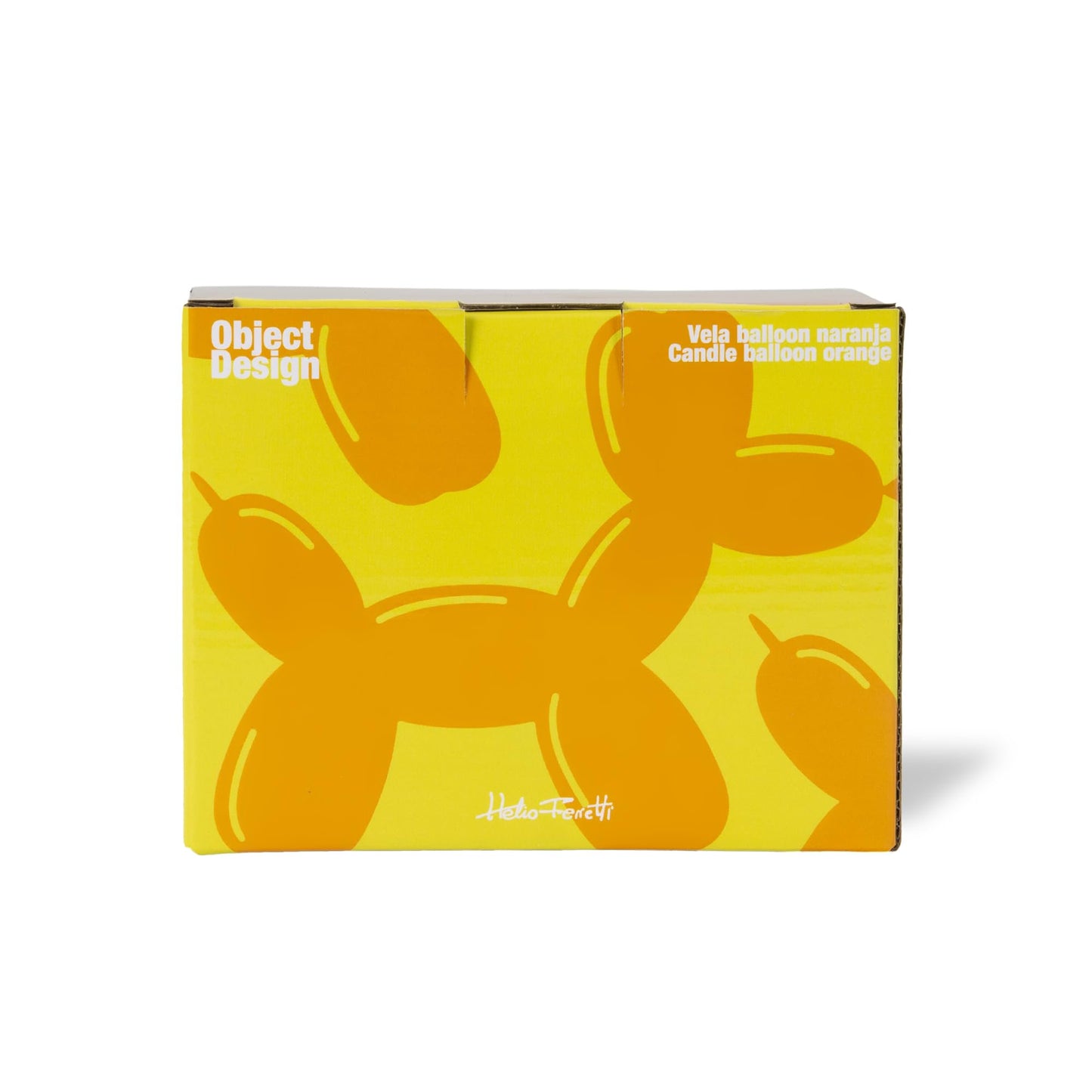 Orange Balloon Dog Candle – Decorative Fun Home Accent Candle – Playful Party & Celebration Decor