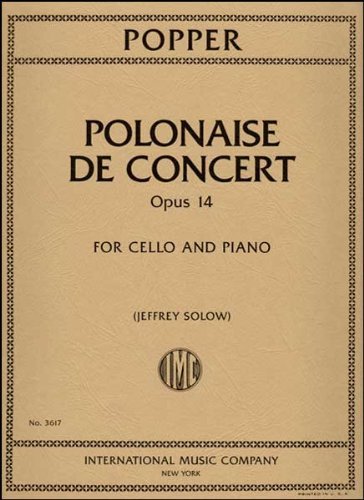 Popper: Polonaise De Concert Op.14 - Cello