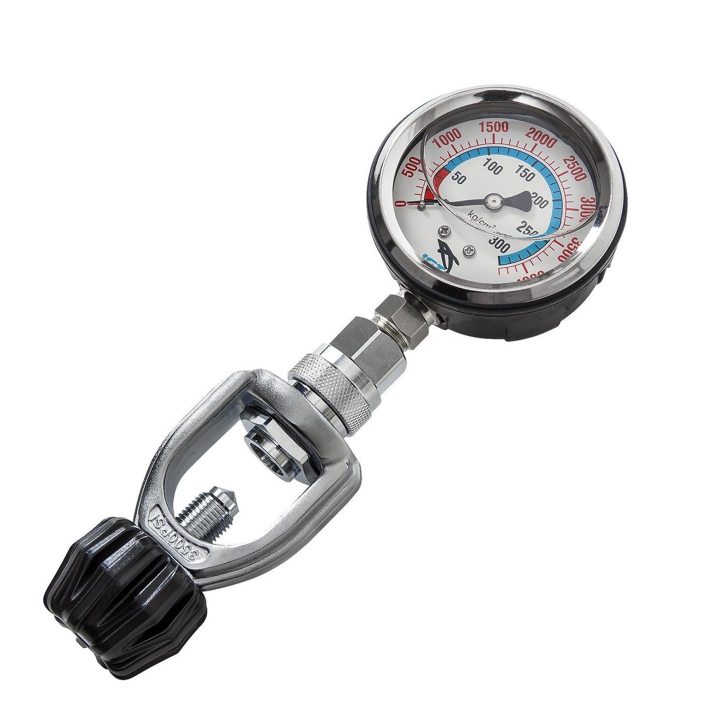 IST CT-2 Premium Yoke Tank Pressure Checker with Gauge