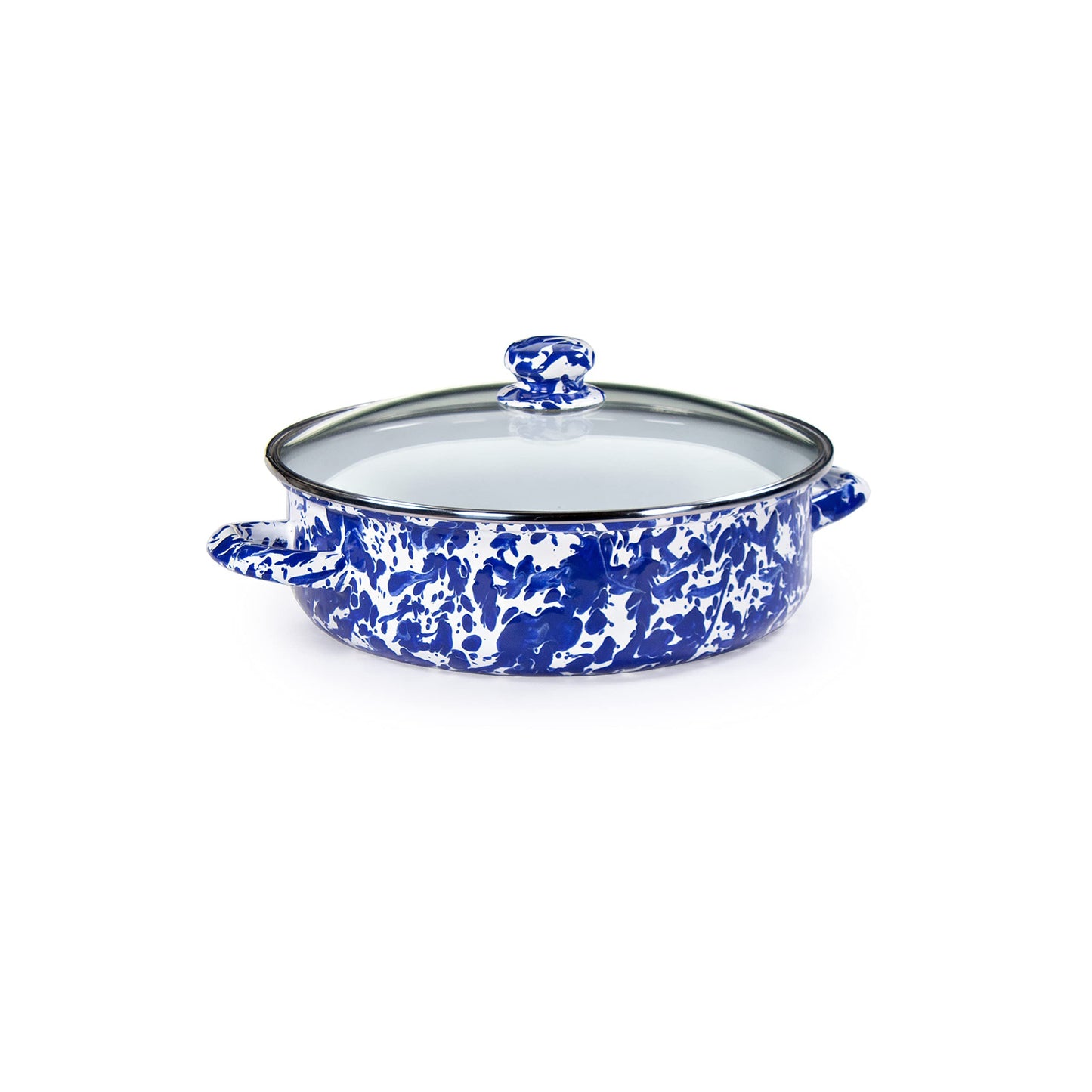 Golden Rabbit Enamelware - 3qt Saute Pan