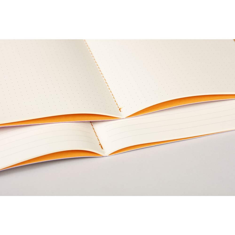 Rhodia Sewn Spine Notebook, A5, Dot - Chocolate
