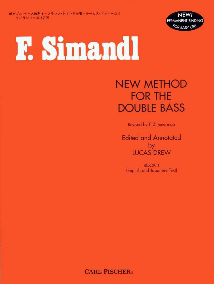 New Method for the Double Bass, Book 1 (English and Japanese Edition)