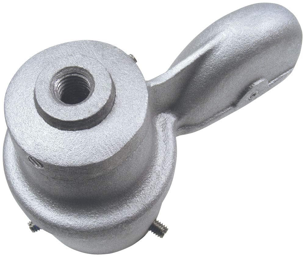 Eder Flag Flagpole Truck RTC-1-238 (Cap Style) for 2-3/8" top - Satin Finish