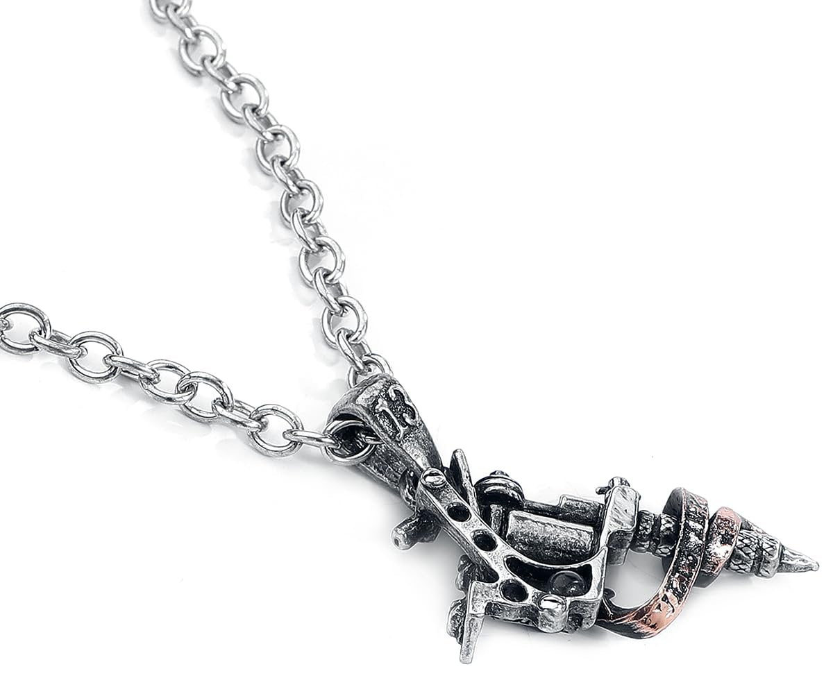Alchemy of England Tattoo Gun Pendant
