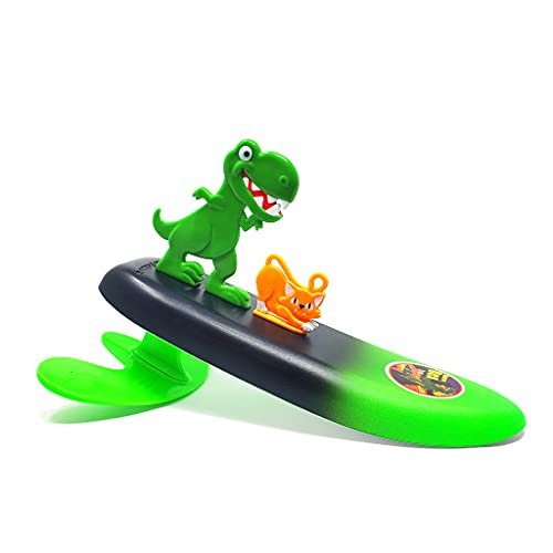 Surfer Dudes Legends & Surfer Pets Wave Powered Mini-Surfer, Pet and Surfboard Beach Toy
