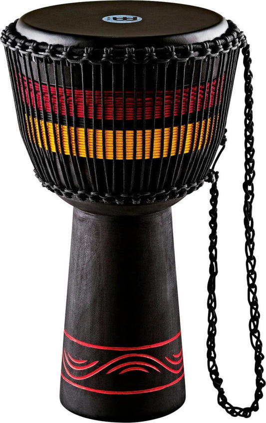African Style Rope Tuned Djembe - Black Head