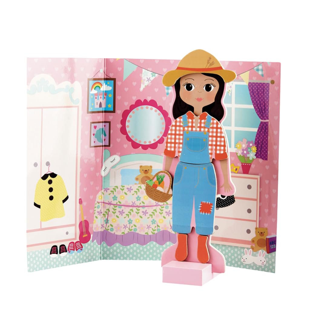 Floss & Rock: Magnetic Dress-Up Doll - Sophia
