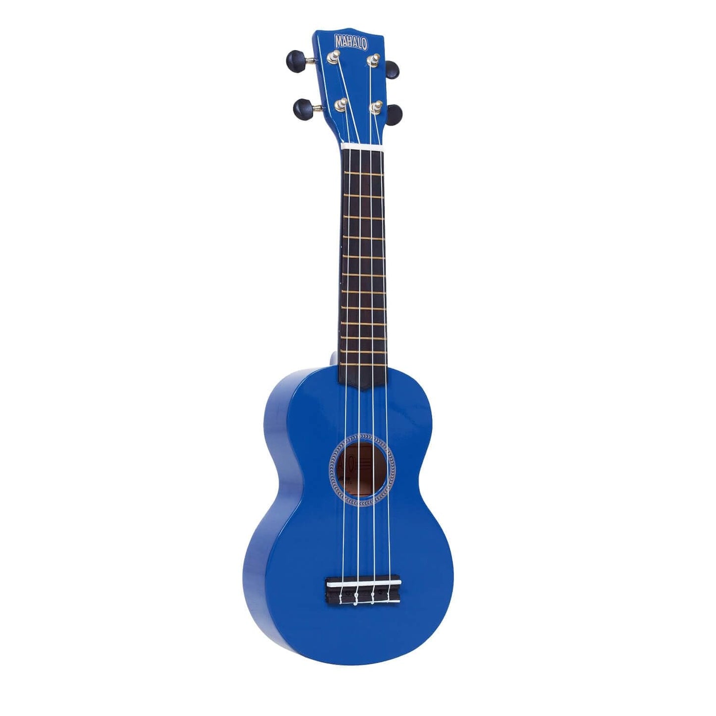 Mahalo Ukuleles MR1BU Rainbow Series Soprano Ukulele,Blue